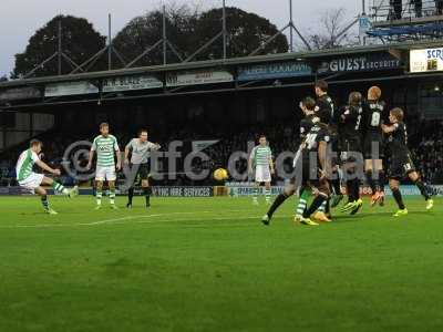 Yeovil Town v Wigan Athletic 101113