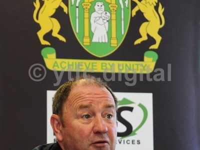 Yeovil Town Press Conference 050613