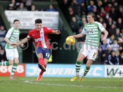 Yeovil Town v Blackburn Rovers 211213