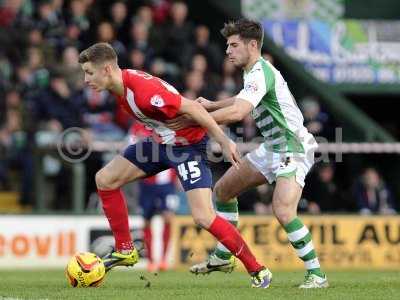 Yeovil Town v Blackburn Rovers 211213