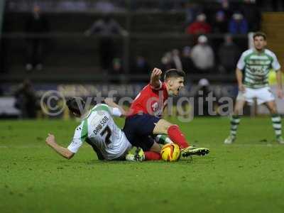 Yeovil Town v Blackburn Rovers 211213