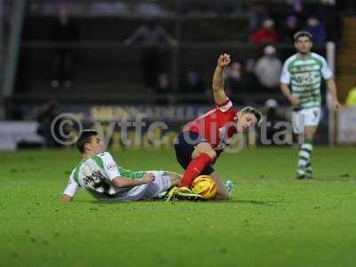 Yeovil Town v Blackburn Rovers 211213