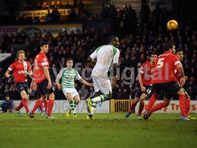 Yeovil Town v Blackburn Rovers 211213