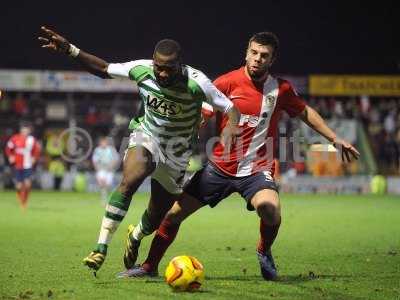 Yeovil Town v Blackburn Rovers 211213