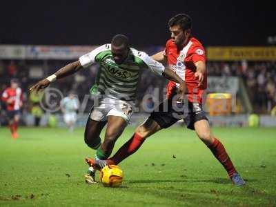 Yeovil Town v Blackburn Rovers 211213