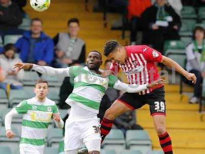 Yeovil Town v Exeter City 090416