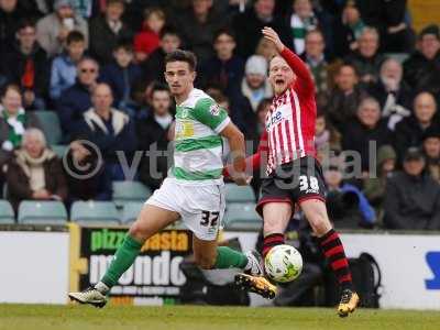 Yeovil Town v Exeter City 090416