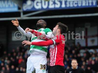 Yeovil Town v Exeter City 090416