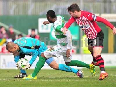 Yeovil Town v Exeter City 090416