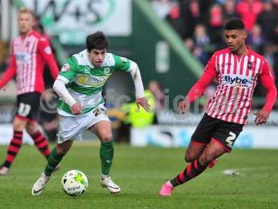 Yeovil Town v Exeter City 090416