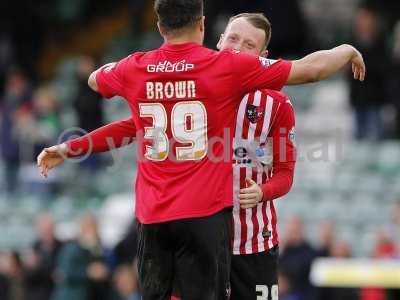 Yeovil Town v Exeter City 090416