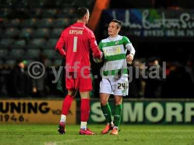 Yeovil Town v Accrington Stanley 010316