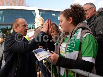 AFC Wimbledon v Yeovil Town 300116