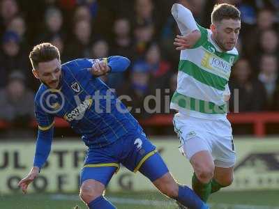 AFC Wimbledon v Yeovil Town 300116