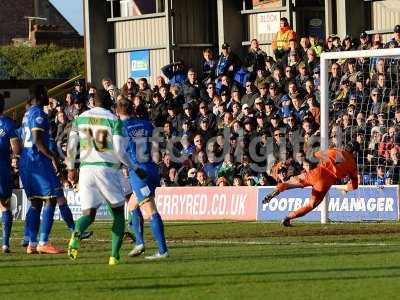 AFC Wimbledon v Yeovil Town 300116