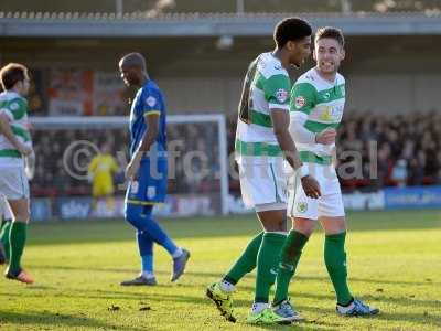 AFC Wimbledon v Yeovil Town 300116