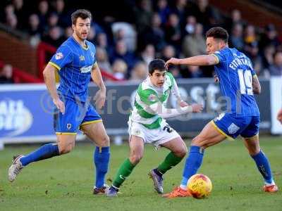 AFC Wimbledon v Yeovil Town 300116