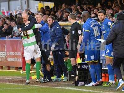 AFC Wimbledon v Yeovil Town 300116