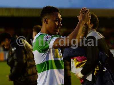 AFC Wimbledon v Yeovil Town 300116