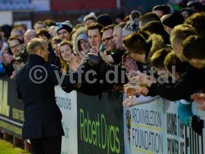 AFC Wimbledon v Yeovil Town 300116