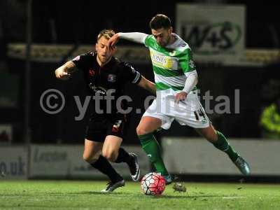 Yeovil Town v Carlisle United 190116