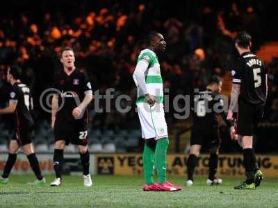 Yeovil Town v Carlisle United 190116