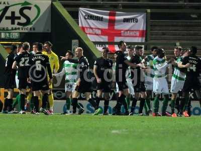 Yeovil Town v Carlisle United 190116