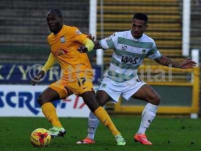 Yeovil Town v Preston North End 291114