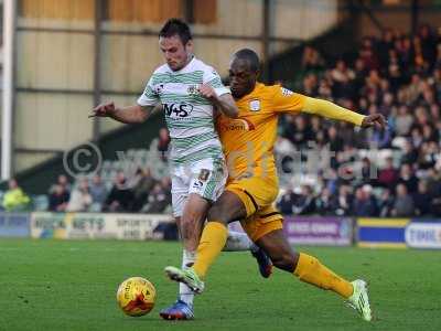 Yeovil Town v Preston North End 291114