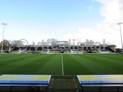 Yeovil Town v Fleetwood Town 151114