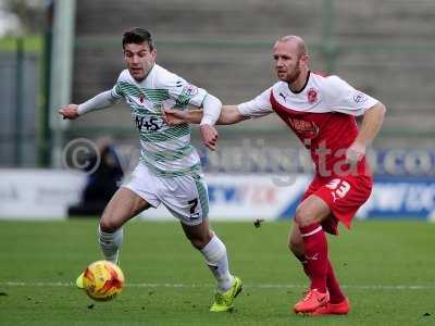 Yeovil Town v Fleetwood Town 151114