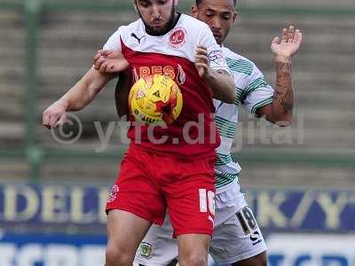 Yeovil Town v Fleetwood Town 151114