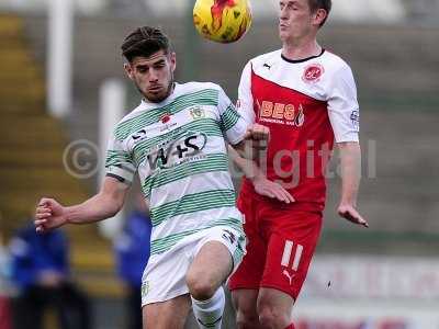 Yeovil Town v Fleetwood Town 151114