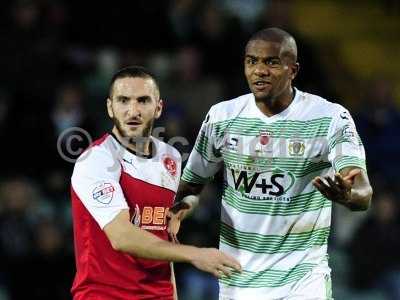 Yeovil Town v Fleetwood Town 151114