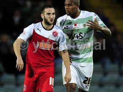 Yeovil Town v Fleetwood Town 151114