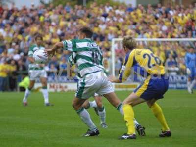 Kirk Jackson in action against Torquay United