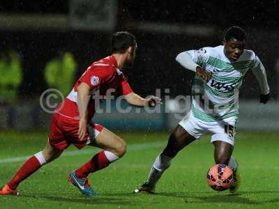 Yeovil Town v Accrington 161214