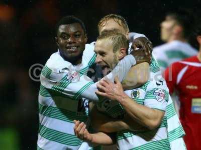 Yeovil Town v Accrington 161214