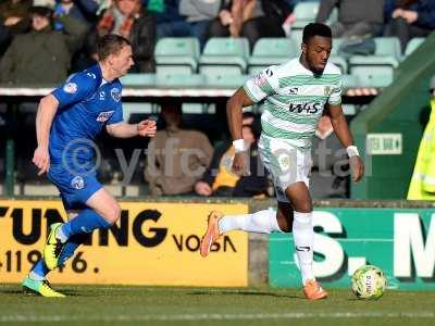 Yeovil Town v Oldham Athletic 070315