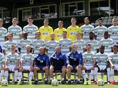 Yeovil Town Team Photo Call 070814