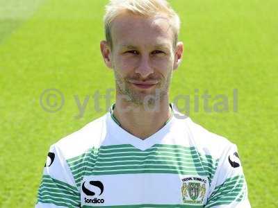 Yeovil Town Team Photo Call 070814