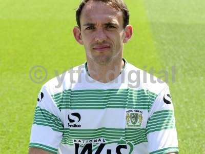 Yeovil Town Team Photo Call 070814