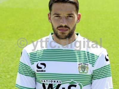 Yeovil Town Team Photo Call 070814