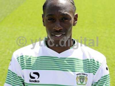 Yeovil Town Team Photo Call 070814