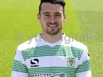 Yeovil Town Team Photo Call 070814