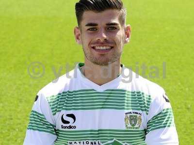 Yeovil Town Team Photo Call 070814