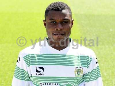 Yeovil Town Team Photo Call 070814