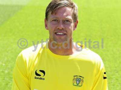 Yeovil Town Team Photo Call 070814