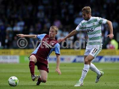 Yeovil Town v Scunthorpe United 230814