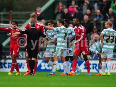 Yeovil Town v Swindon Town 181014